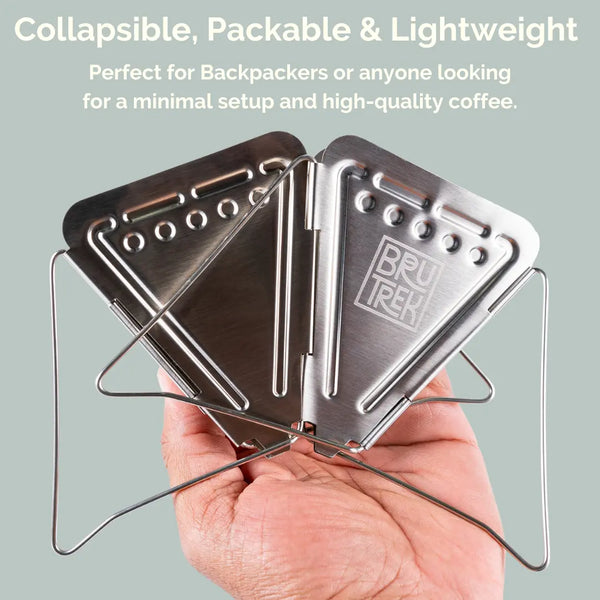 COLLAPSIBLE POUR OVER COFFEE MAKER